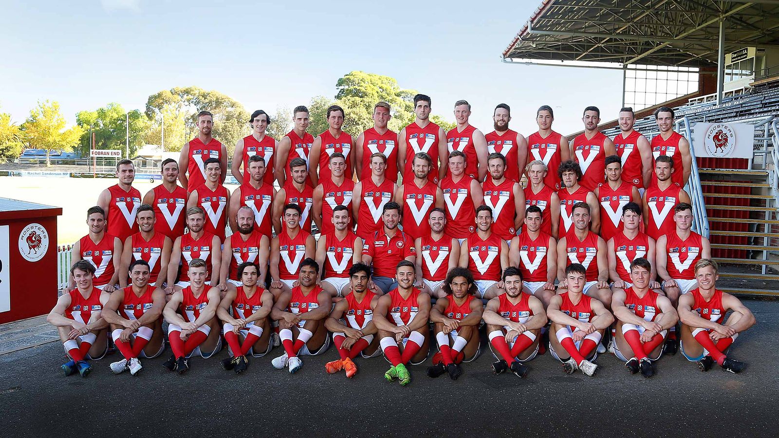 Weekly Teams North Adelaide Football Club The Roosters SANFL